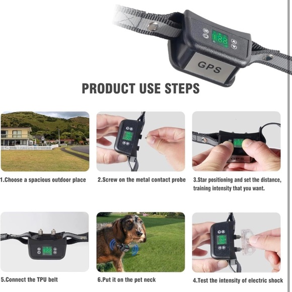 Wireless Dog Fence GPS Pet Containment System, Dog Fence Electric GPS - Picture 5 of 7